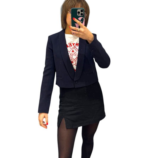 Claudie Pierlot Navy Jacket - 8