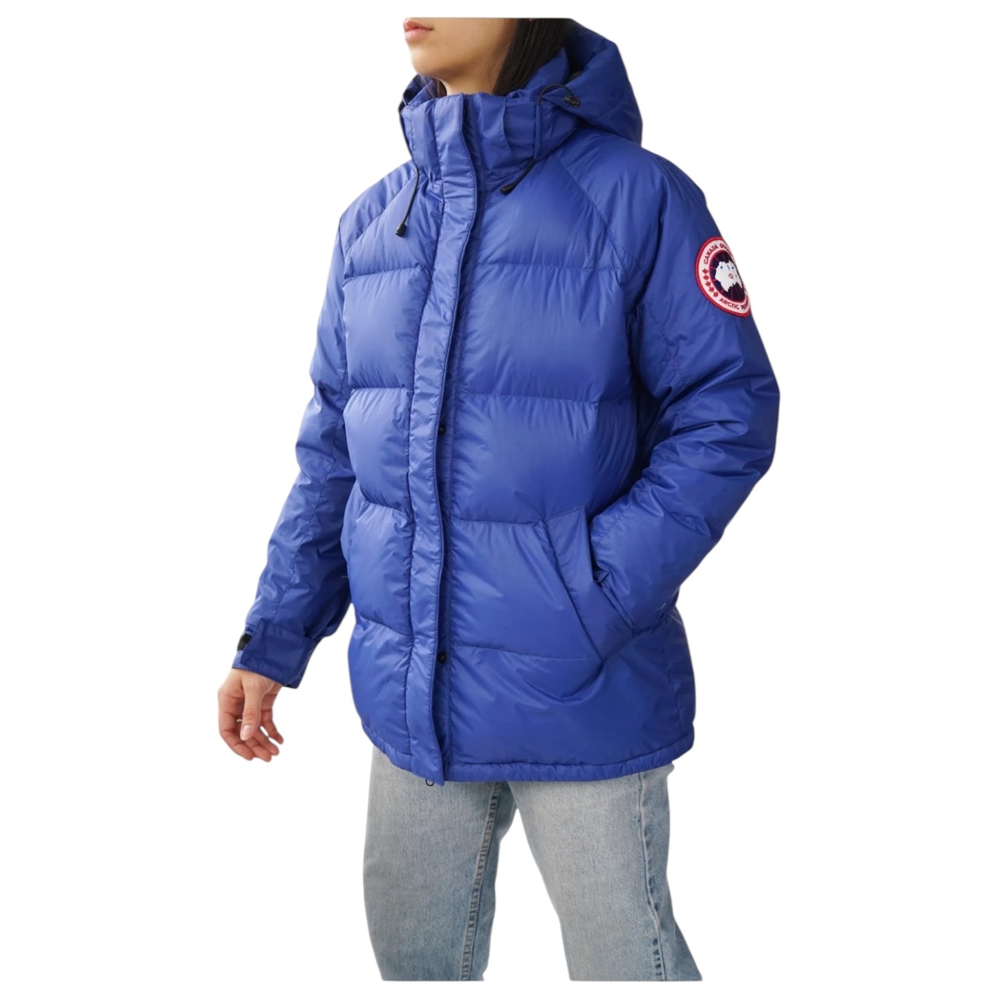 Canada Goose Blue Approach Down Puffer Jacket - 10/12
