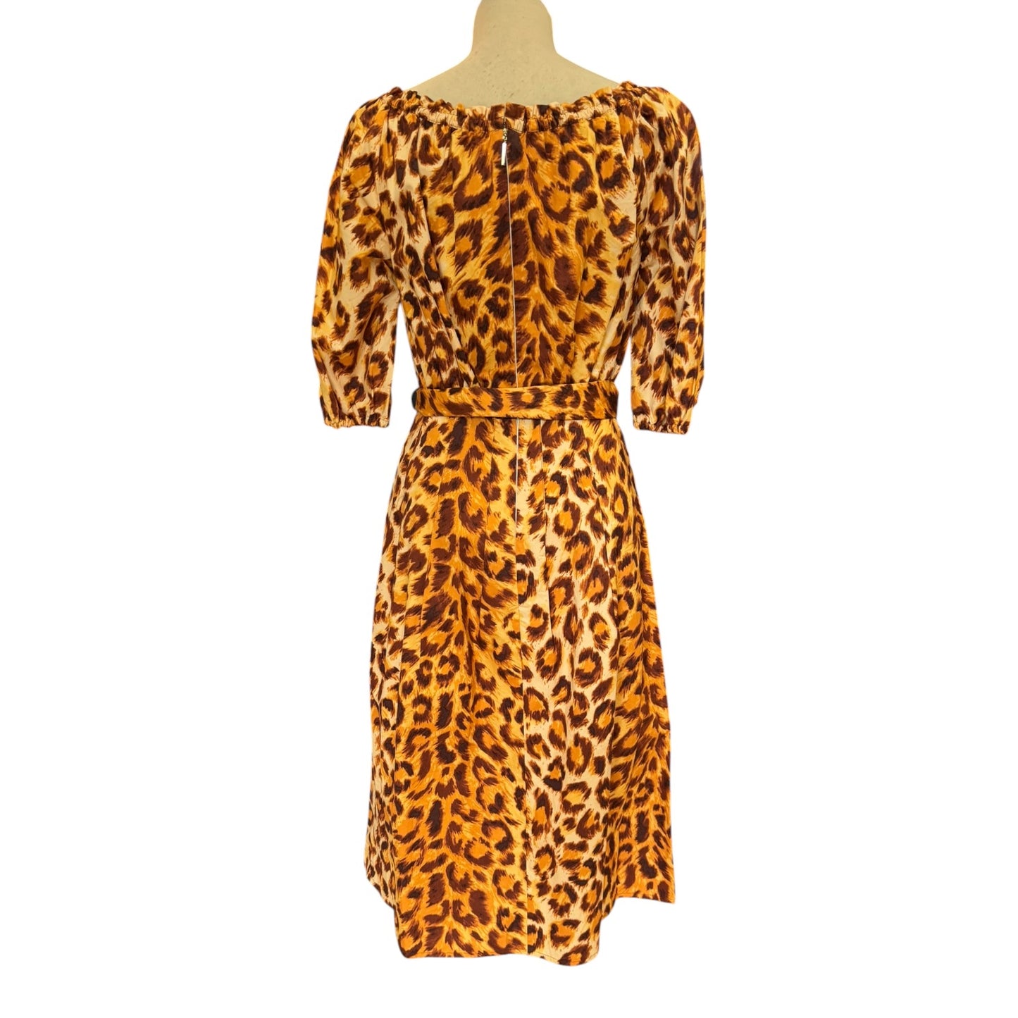 Kate Spade Panthera Puff Sleeve Dress - 8 - NEW