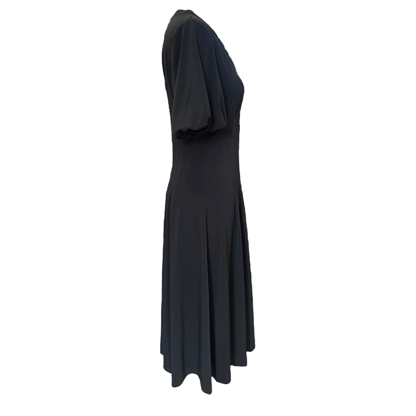 French Connection Black Midi Dress - 8