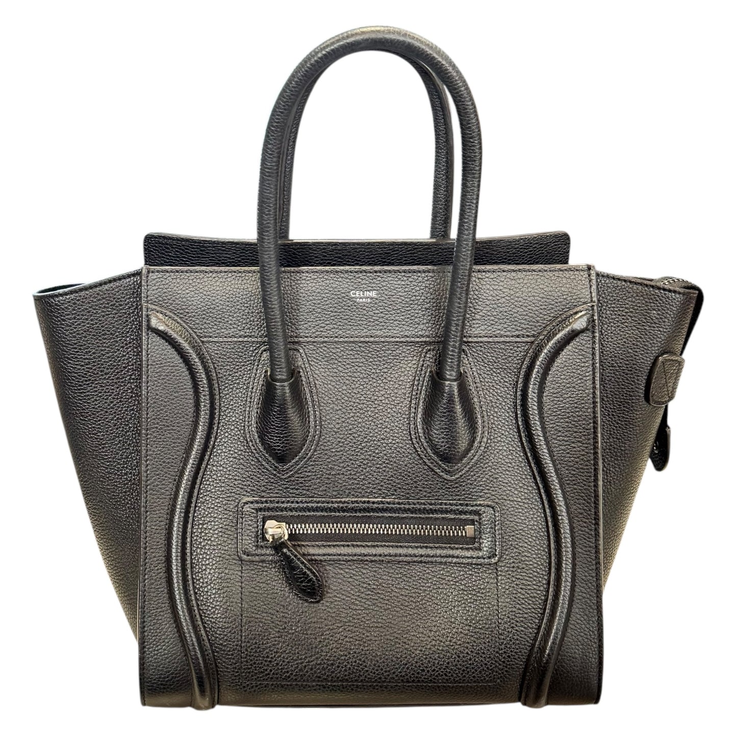 Celine Black Micro Luggage Bag