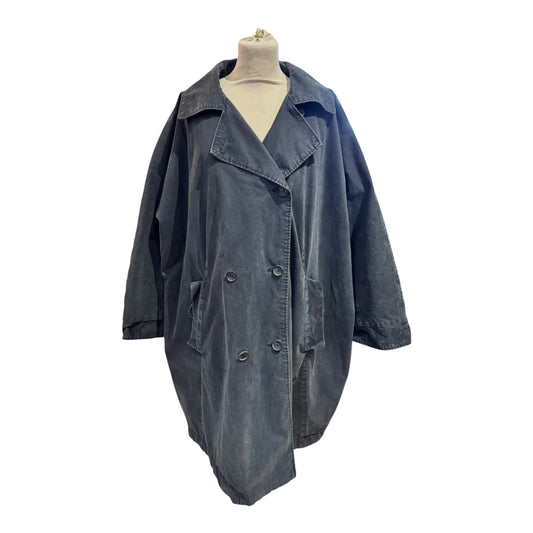 Oska Dark Grey Coat - One Size