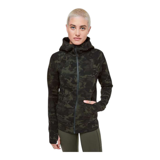 Lulu Lemon Camo Scuba Hoodie IV - 10 - NEW