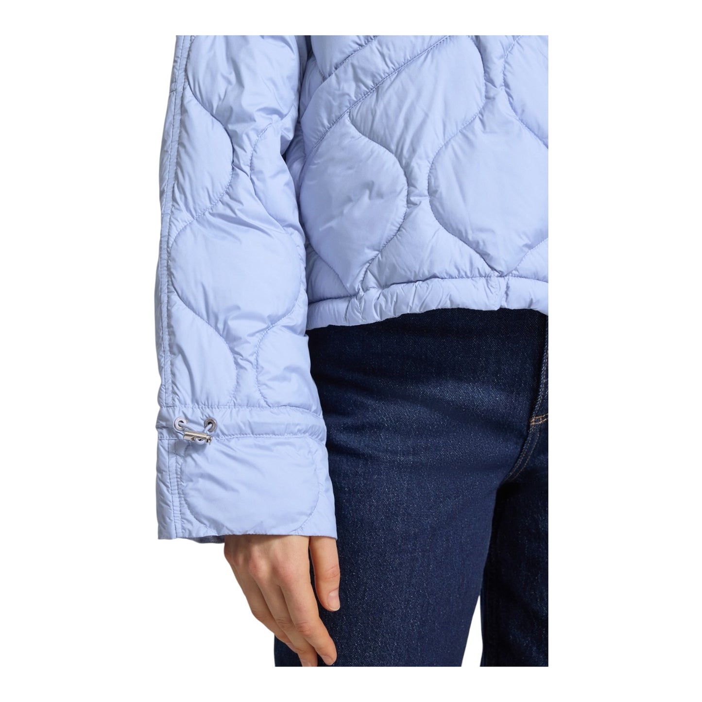 Beaumont Pale Blue Quilted Jacket - 12/14