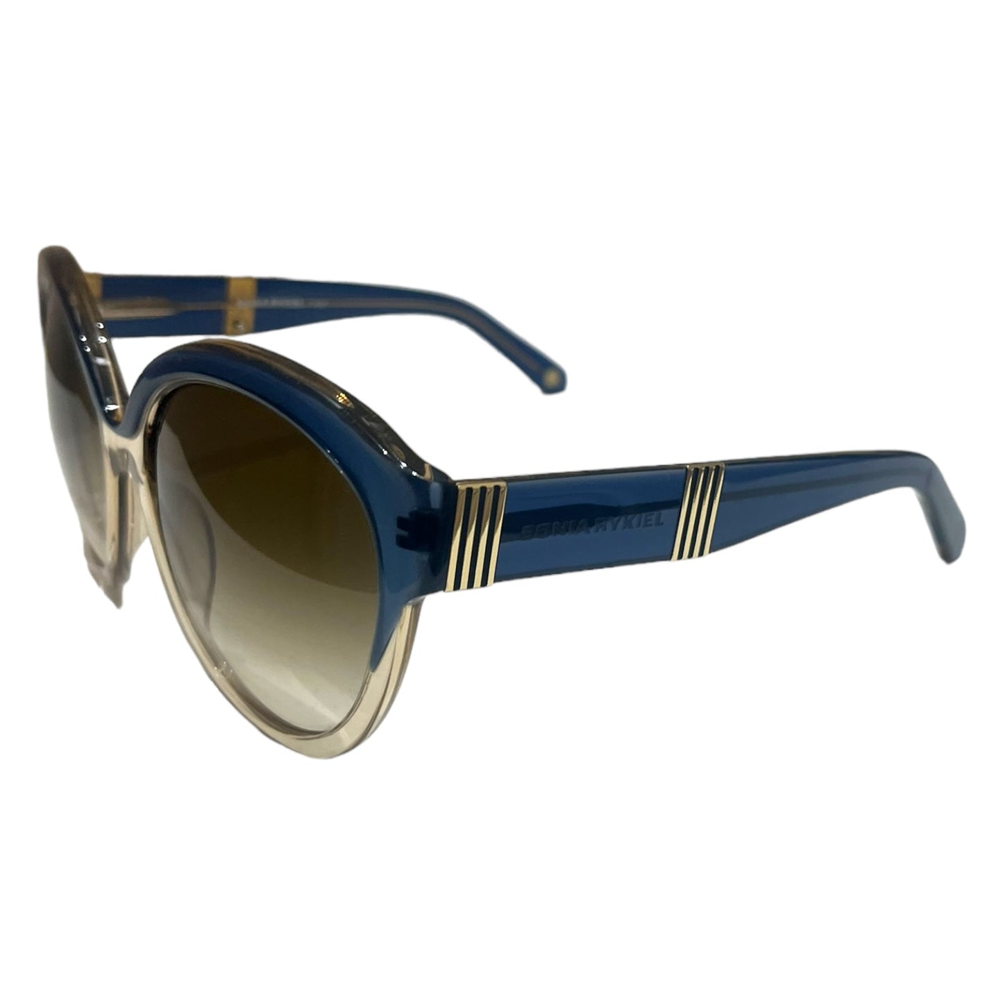 Sonia Rykiel Blue and Gold Sunglasses