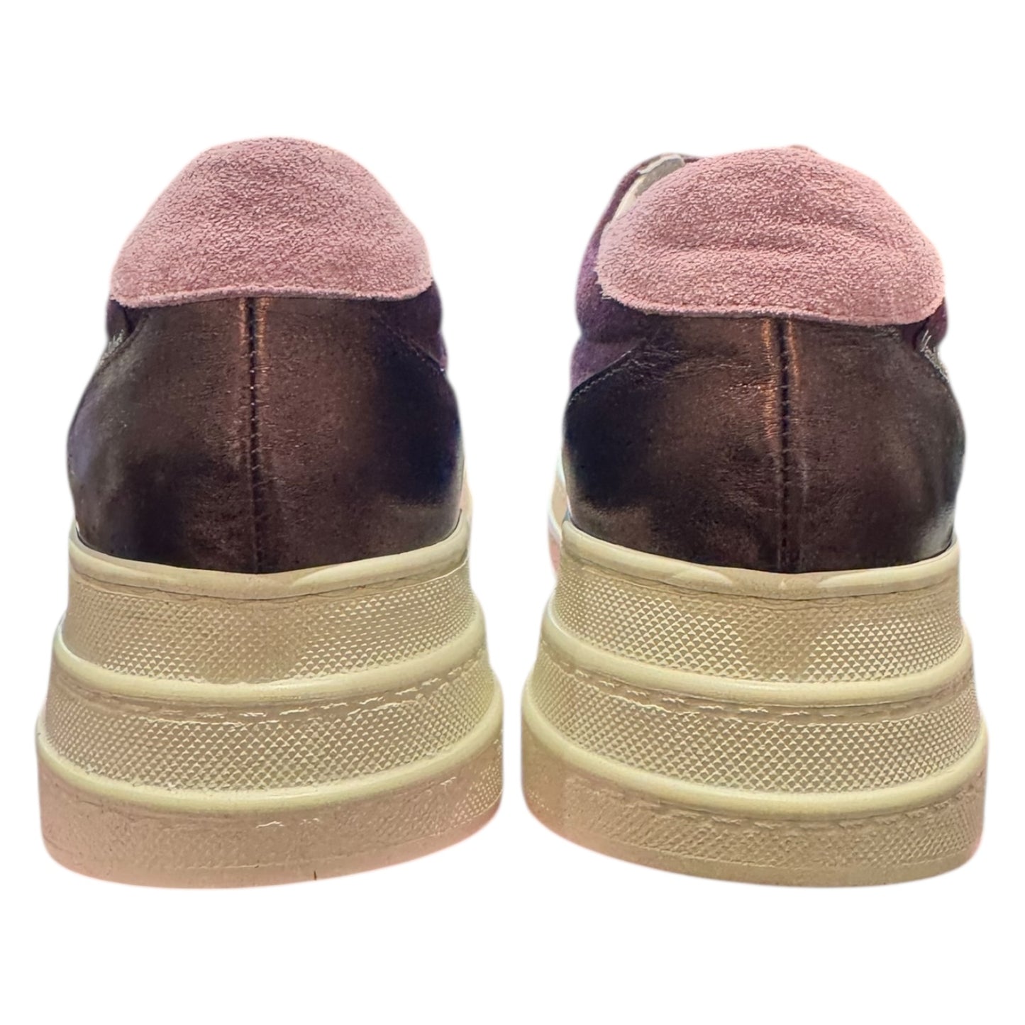 Marco Moreo Madonna Burgundy and Pink Platform Trainers - 40/7 - NEW