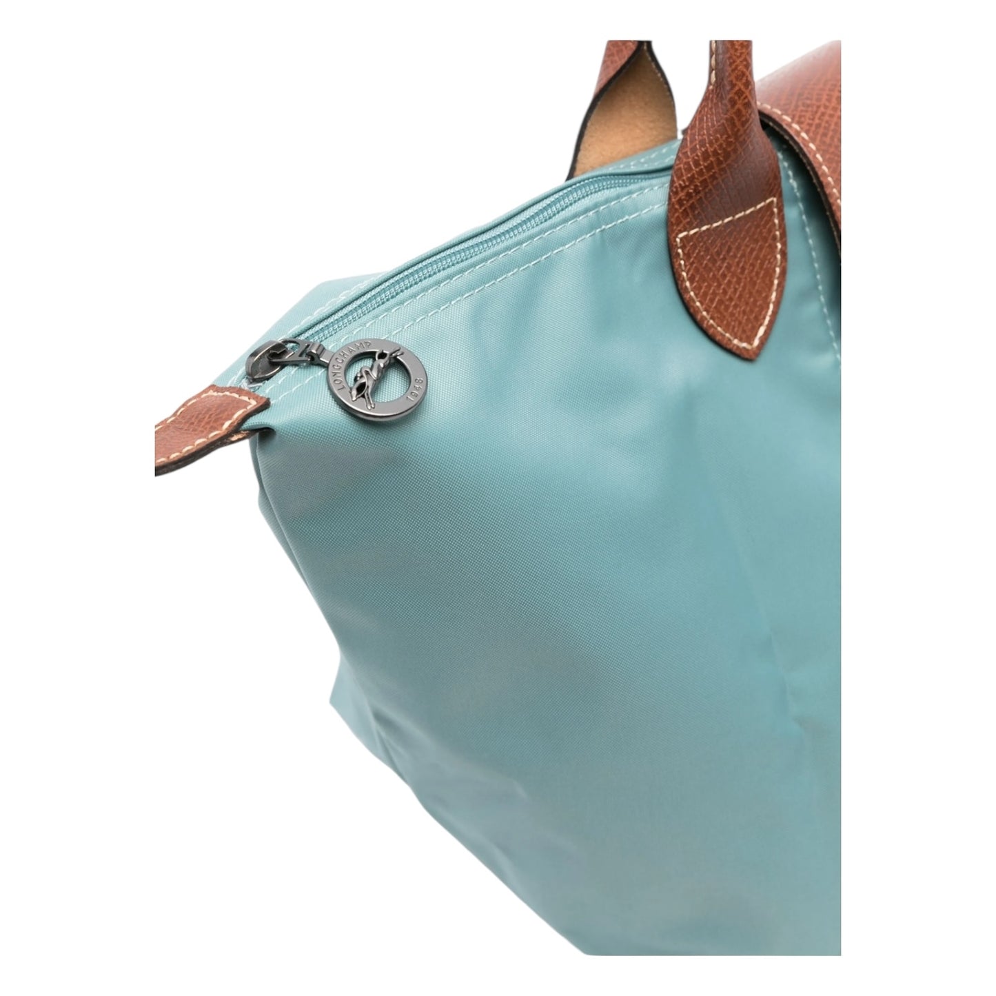 Longchamp Le Pliage Medium Tote Bag in Duck Egg Blue - NEW