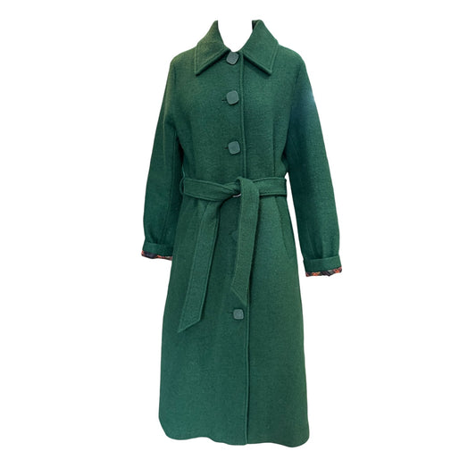 King Louie Green Wool Coat - 10