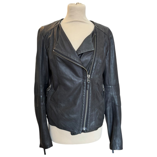 Day Birger Black Leather Jacket - 8