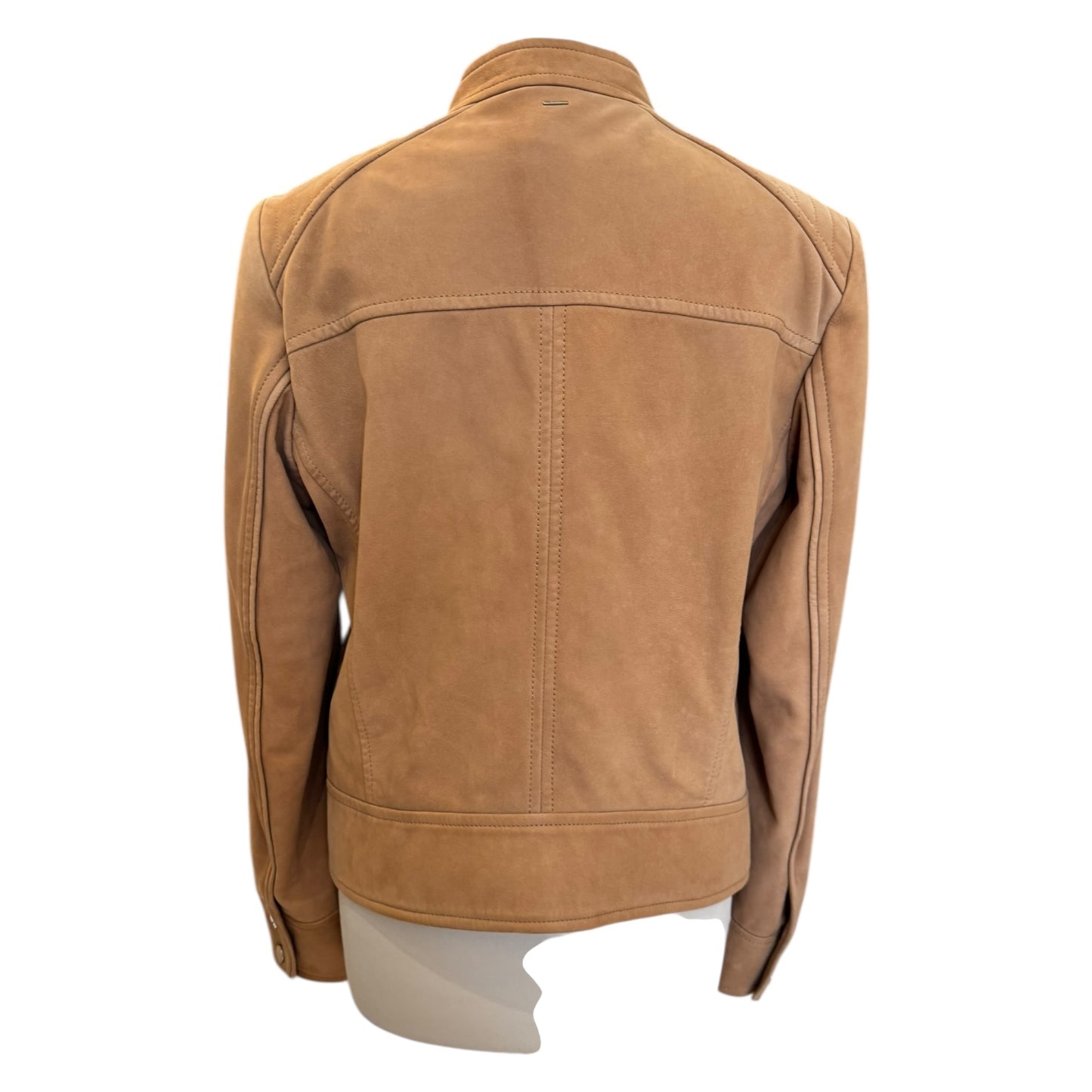 Hugo Boss Tan Suede Jacket - 12 - NEW