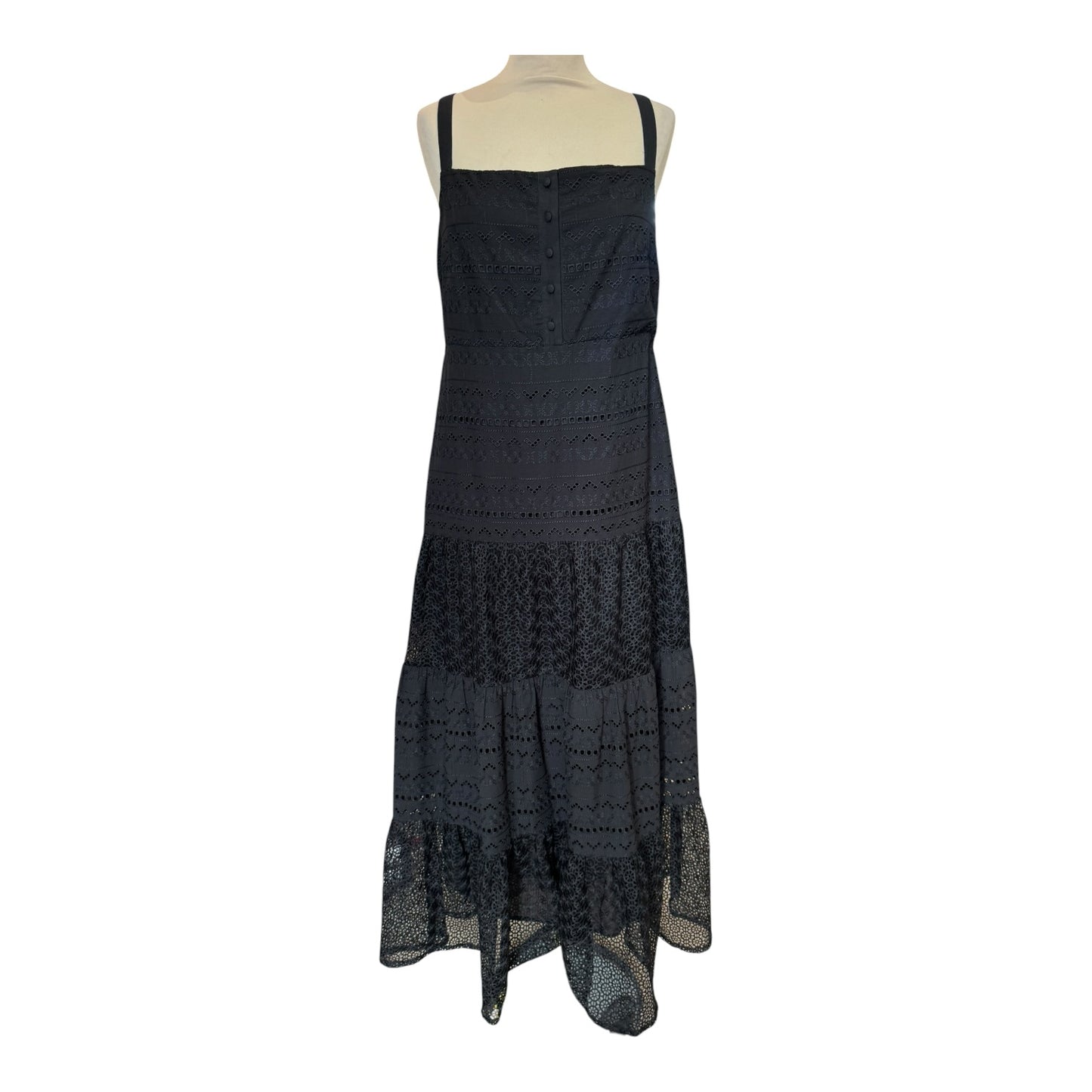 Marella Bavero Black Day Dress - 12