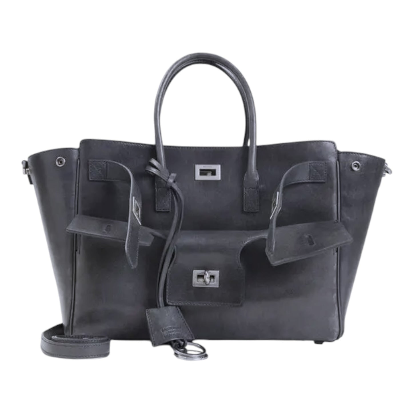 Balenciaga Bel Air Small Bag in Grey