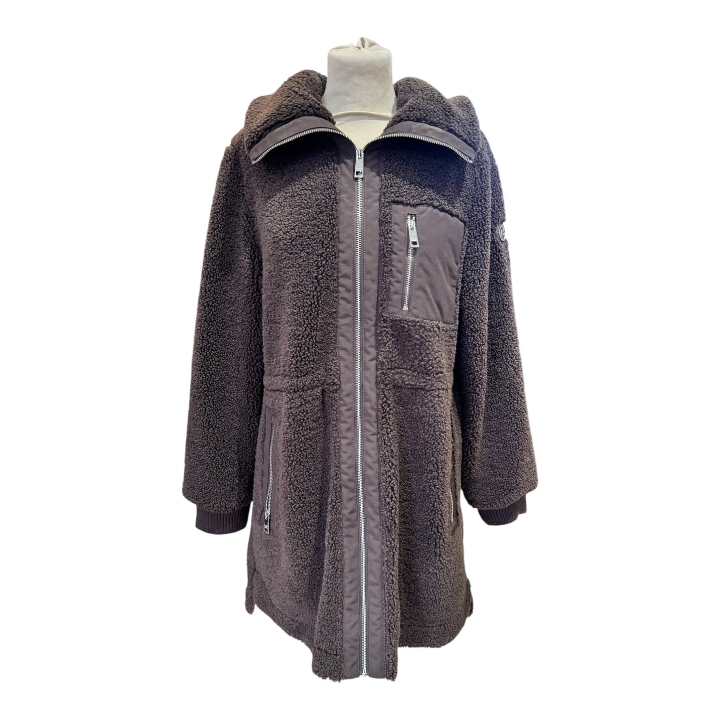 Michael Kors Brown Shearling Coat - 12/14