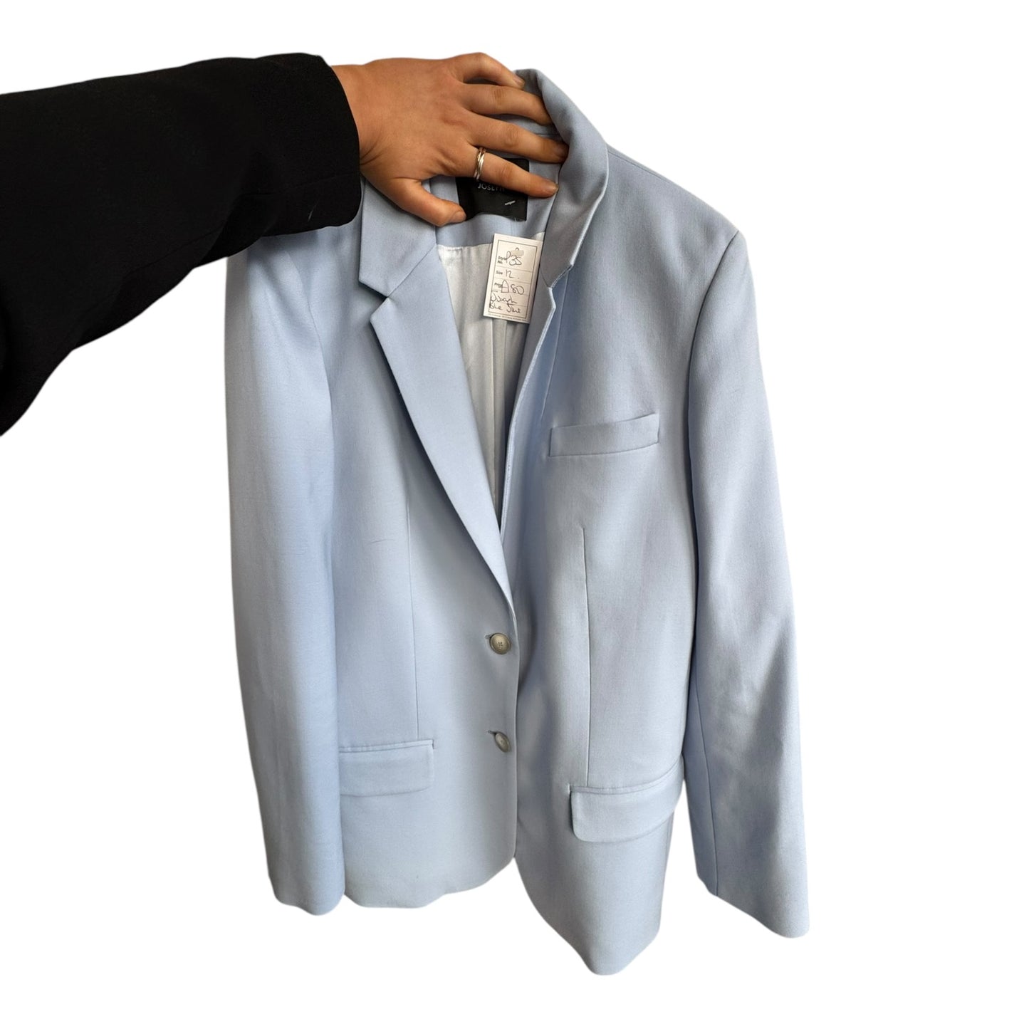 Joseph Jackie Blue Wool Blazer - 12