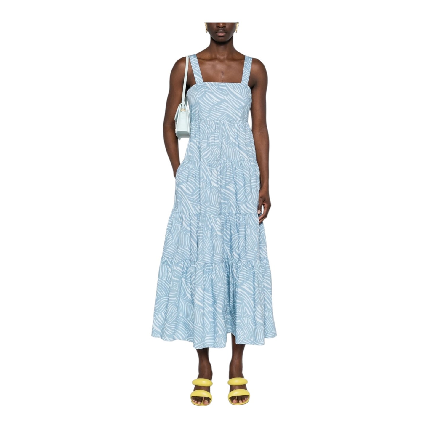 Michael Kors Zebra Print Organic Cotton Dress - 12