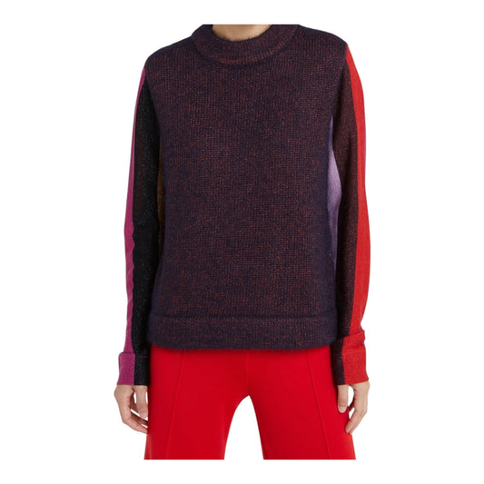 Paul Smith Lurex Sleeve Knit Jumper - 12/14 - NEW
