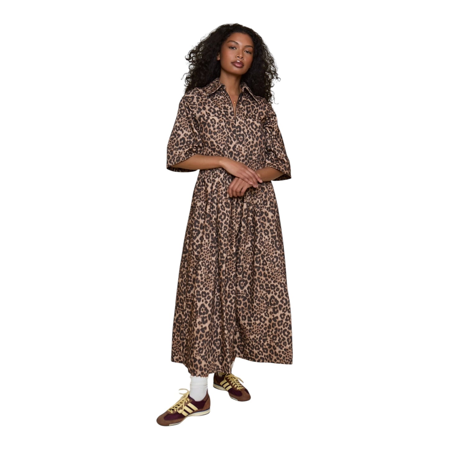 Molby the Label Leopard Print Dress - 10 - NEW