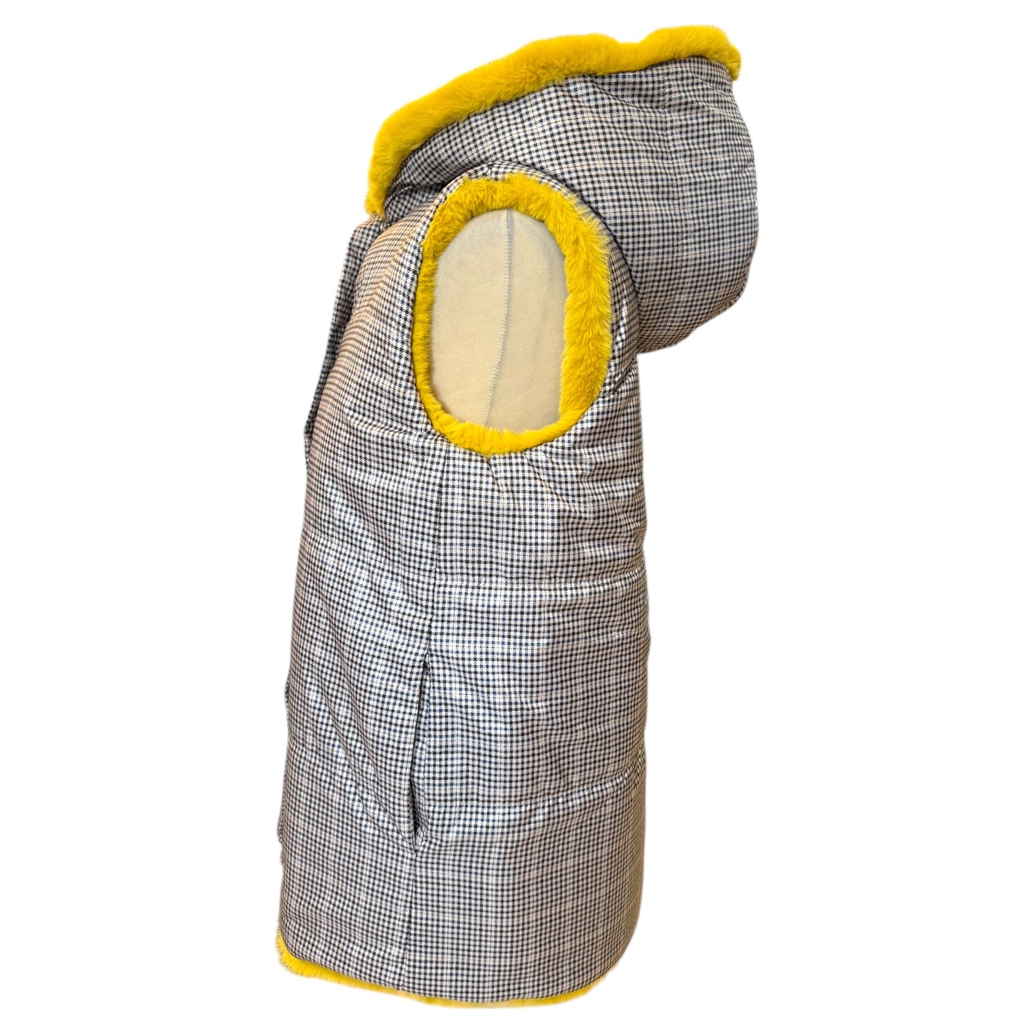 Marella Mustard Reversible Gilet - 10