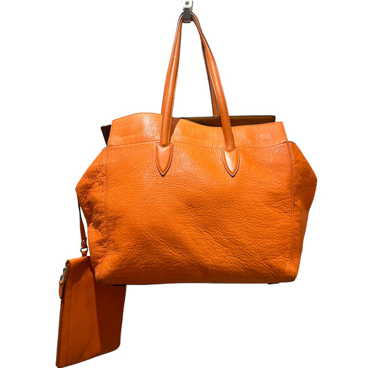 Max Mara Orange Tote Bag