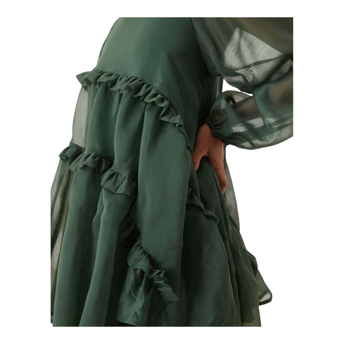Ghospell Ayesha Organza Mini Dress - 8/10 - NEW