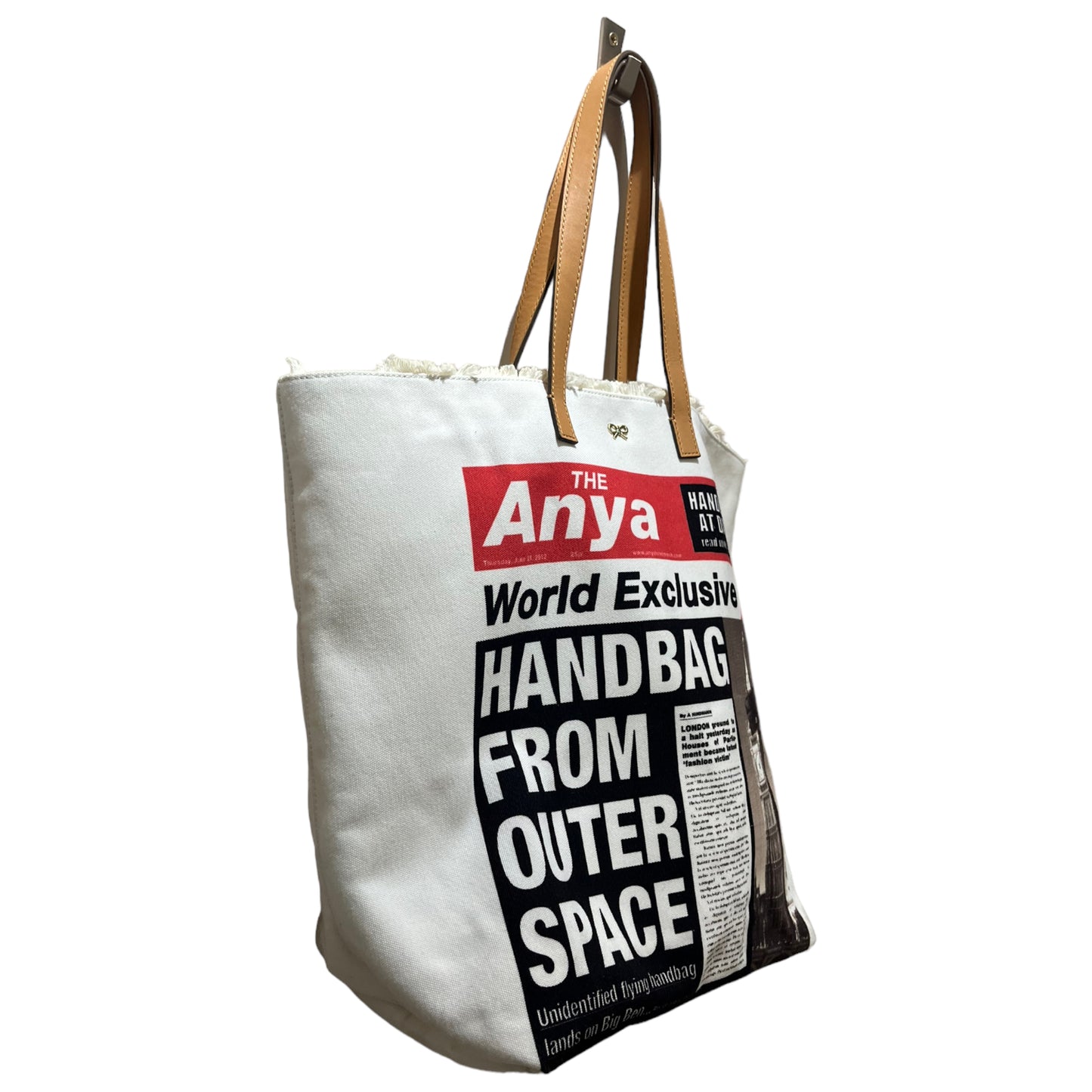 Anya Hindmarch Newspaper Tote Bag