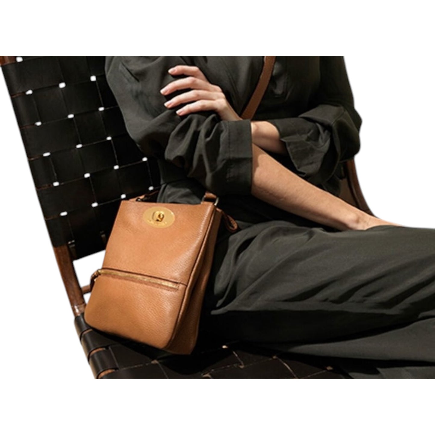 Russell & Bromley Lincoln Turn Lock Cross Body Bag