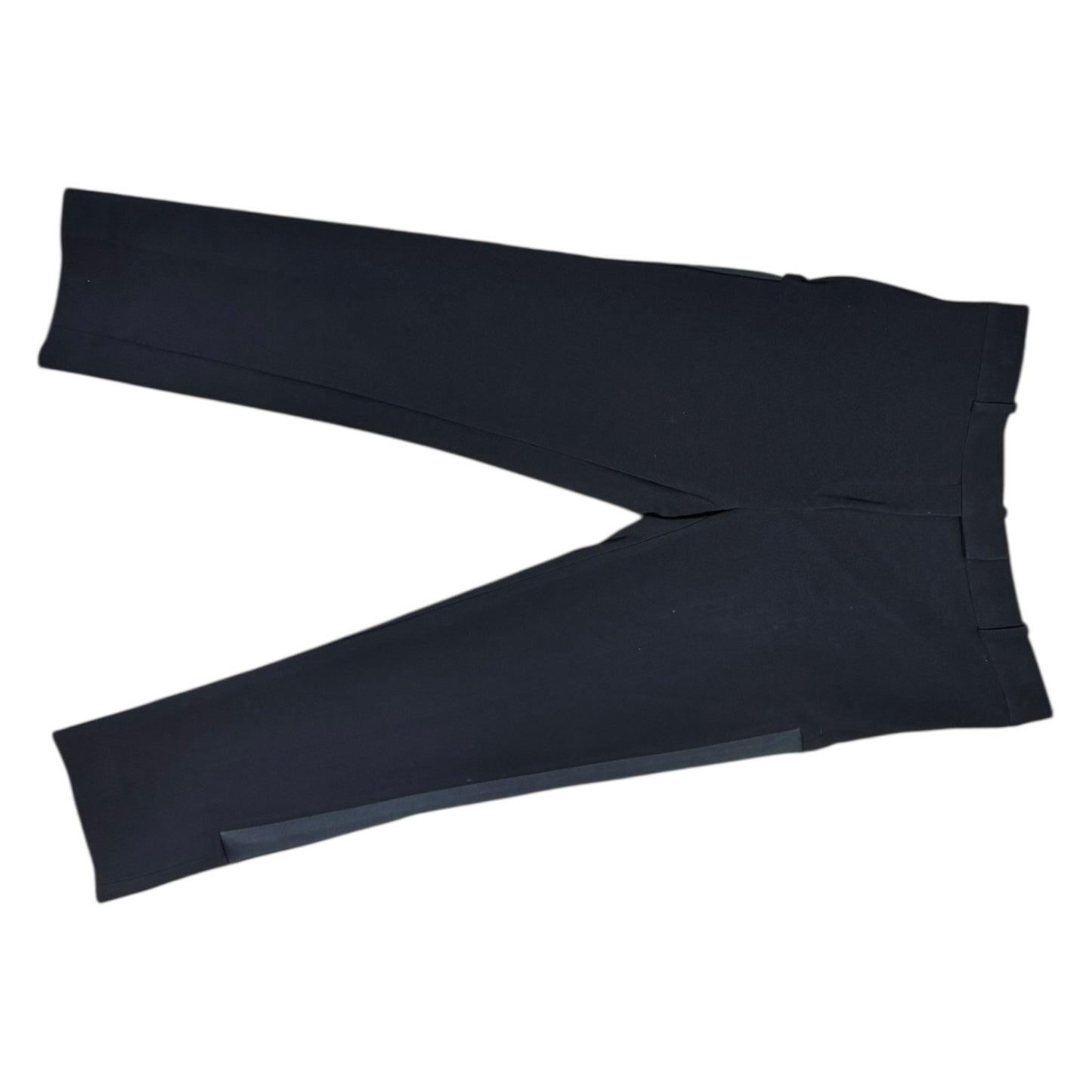 Balenciaga Black Slim Trousers with Satin Side Trim - 8/10