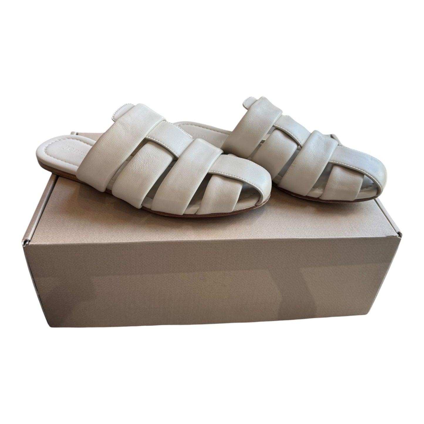 Jenni Kayne Cream Fisherman Slides - 36/3
