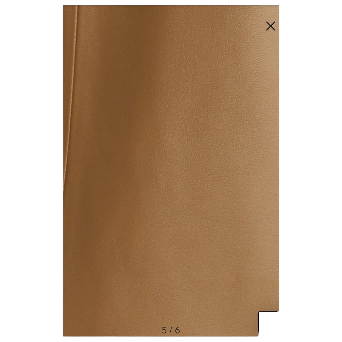 Michael Kors Coffee Oversized Moto Leather Jacket - 14/16 - NEW