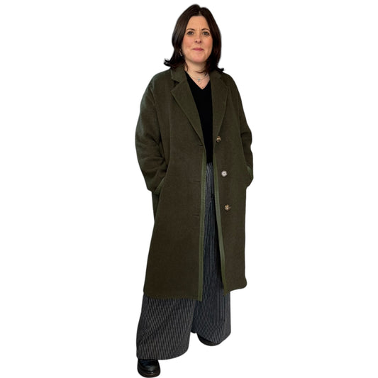 Annette Gortz Khaki Wool Coat - 10/12/14