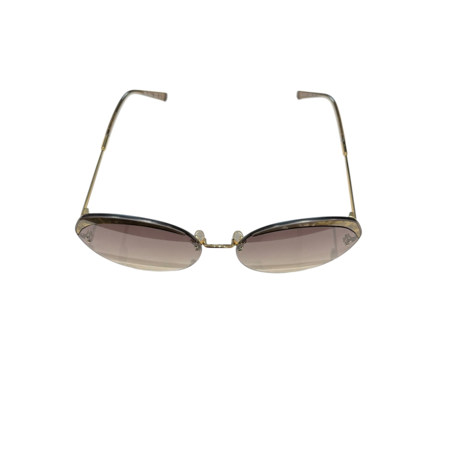 Max Mara Gold Wire Frame Sunglasses