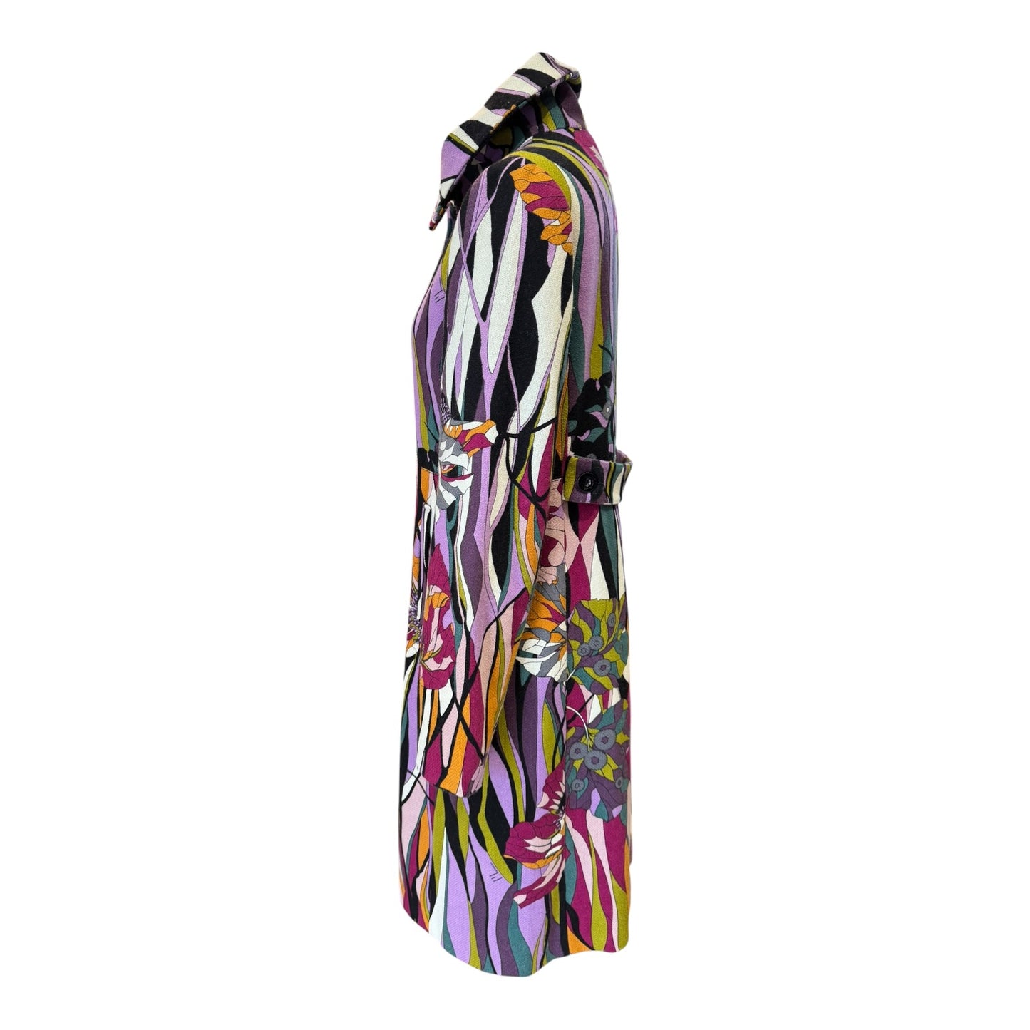 Missoni Purple Patterned Coat - 12