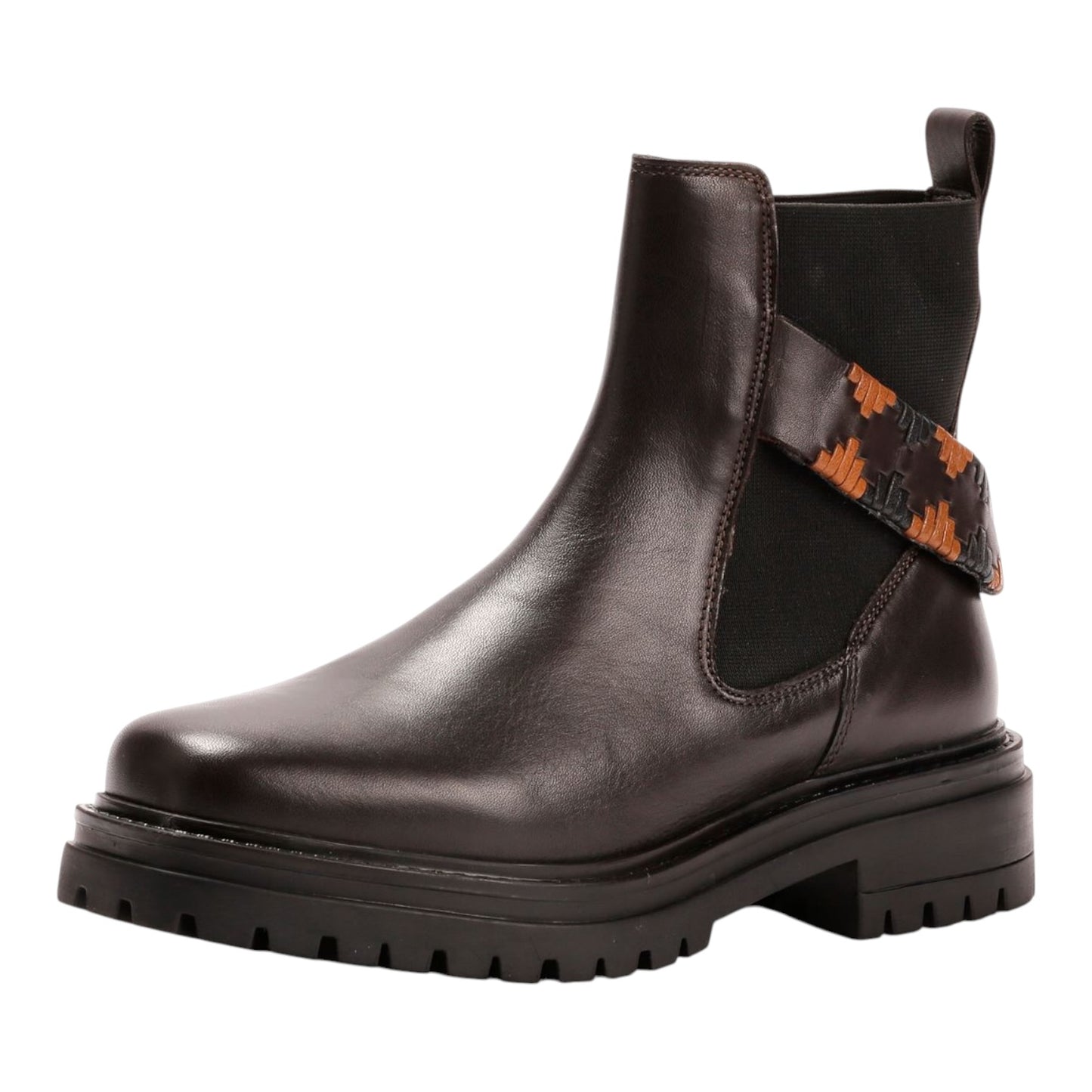 Osprey London Guildford Chelsea Leather Chocolate Boots - 39/6 - NEW