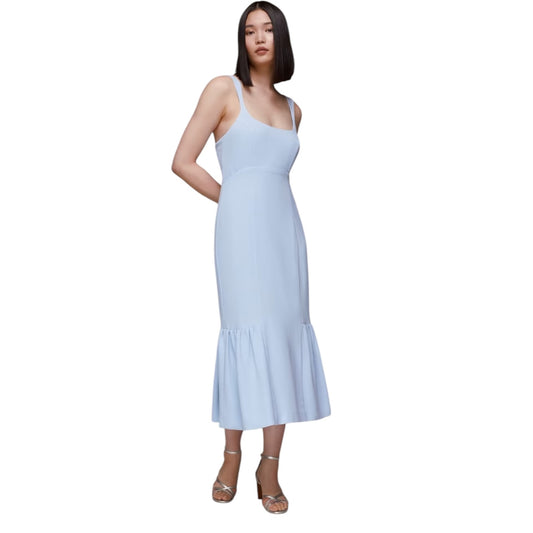 Whistles Pale Blue 'Sarah Tie Detail' Dress - 10
