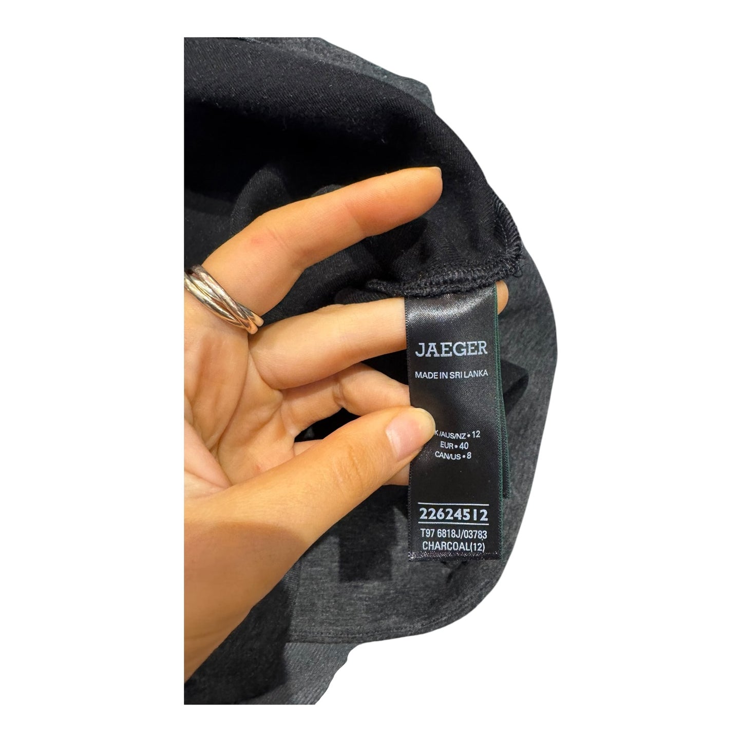 Jaeger Grey Structured Top - 12