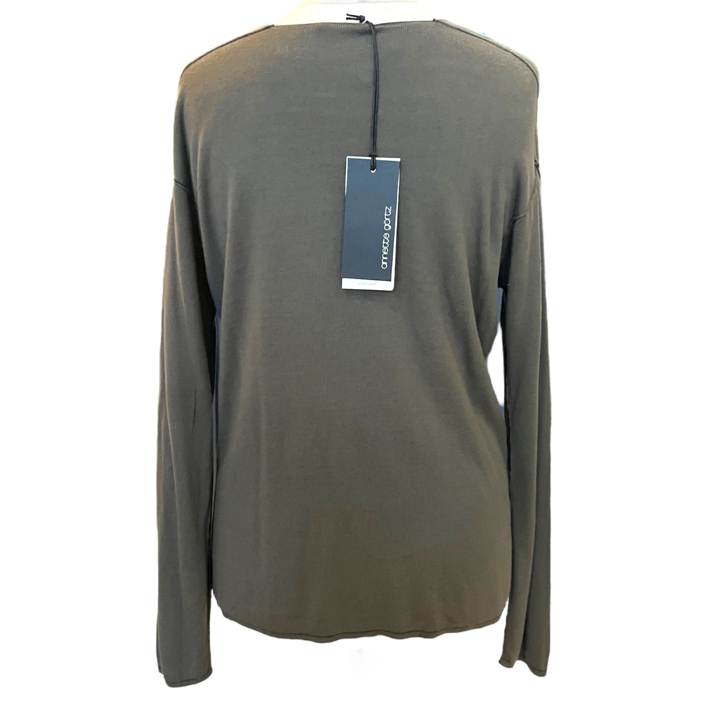 NEW Annette Goertz Khaki Green Jumper