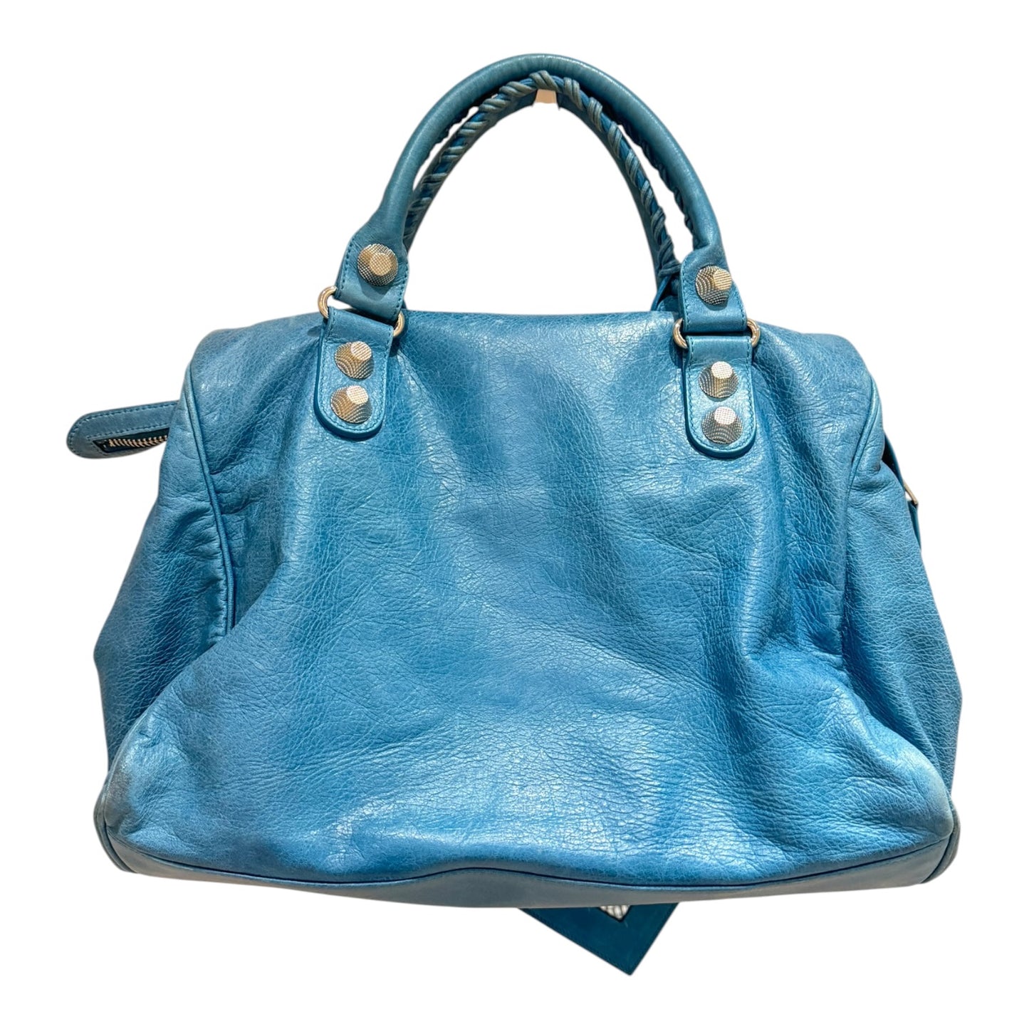 Balenciaga The City Blue Bag