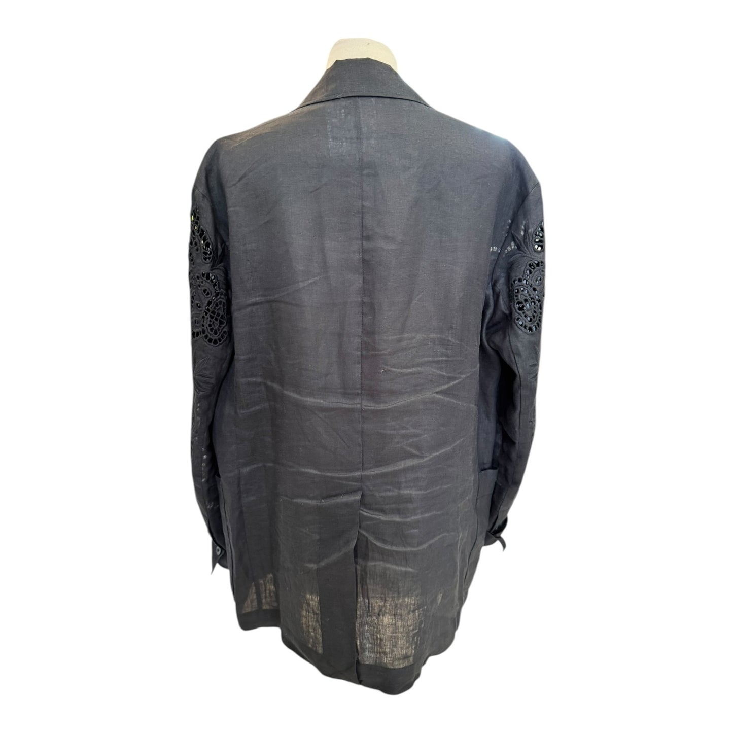 Max Mara Studio Black Angizia Blazer - 10