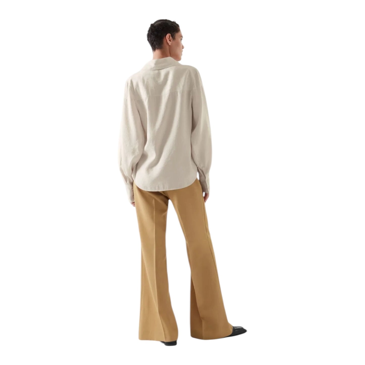 COS Oversized Collar Long-Sleeve Shirt - 8/10