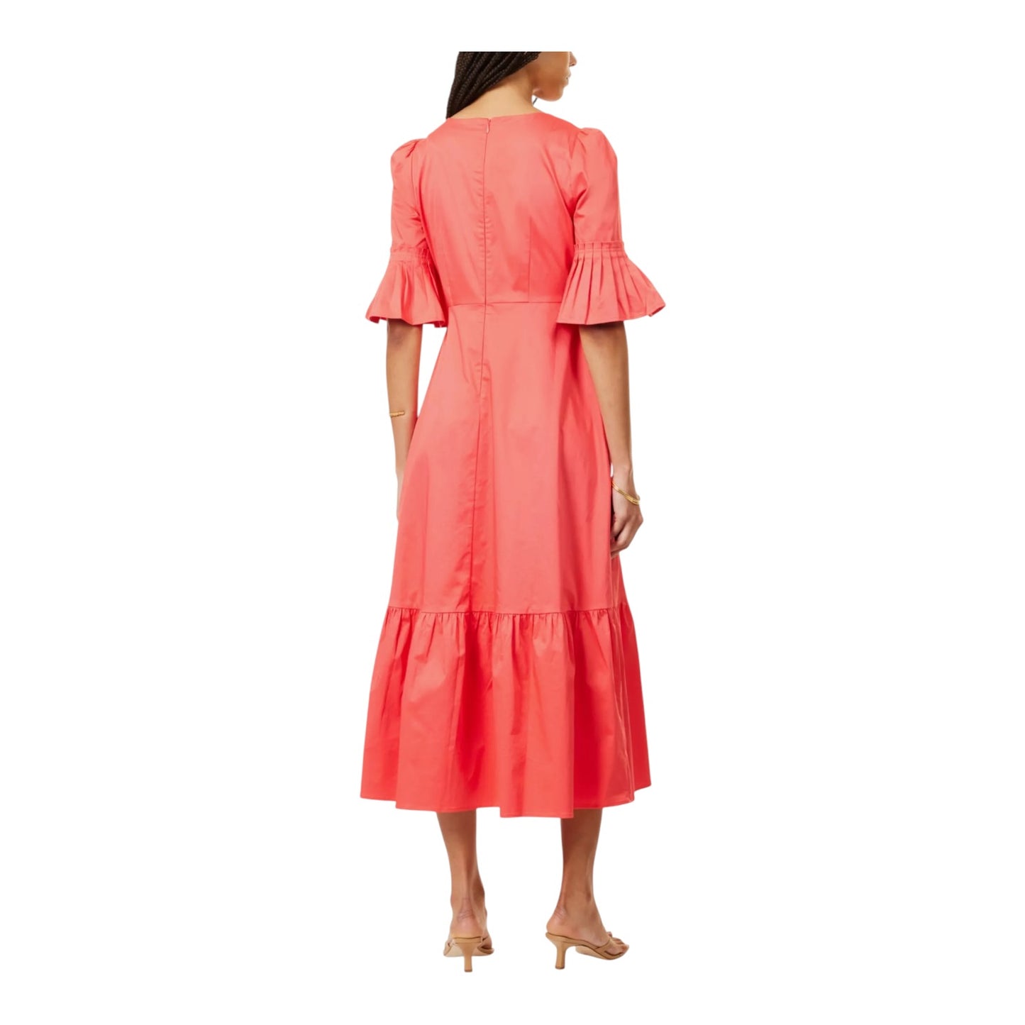 Aspiga Coral Scarlett Maxi Dress - 14 - NEW