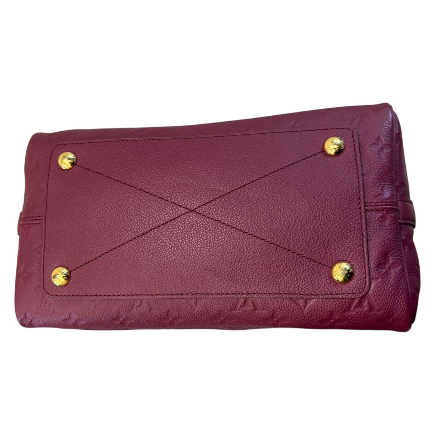 Louis Vuitton Speedy Bandouliere 30 in Burgundy Leather