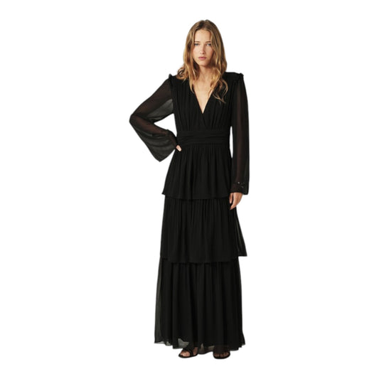 Ba&sh Black Maxi Sailor Dress - 8