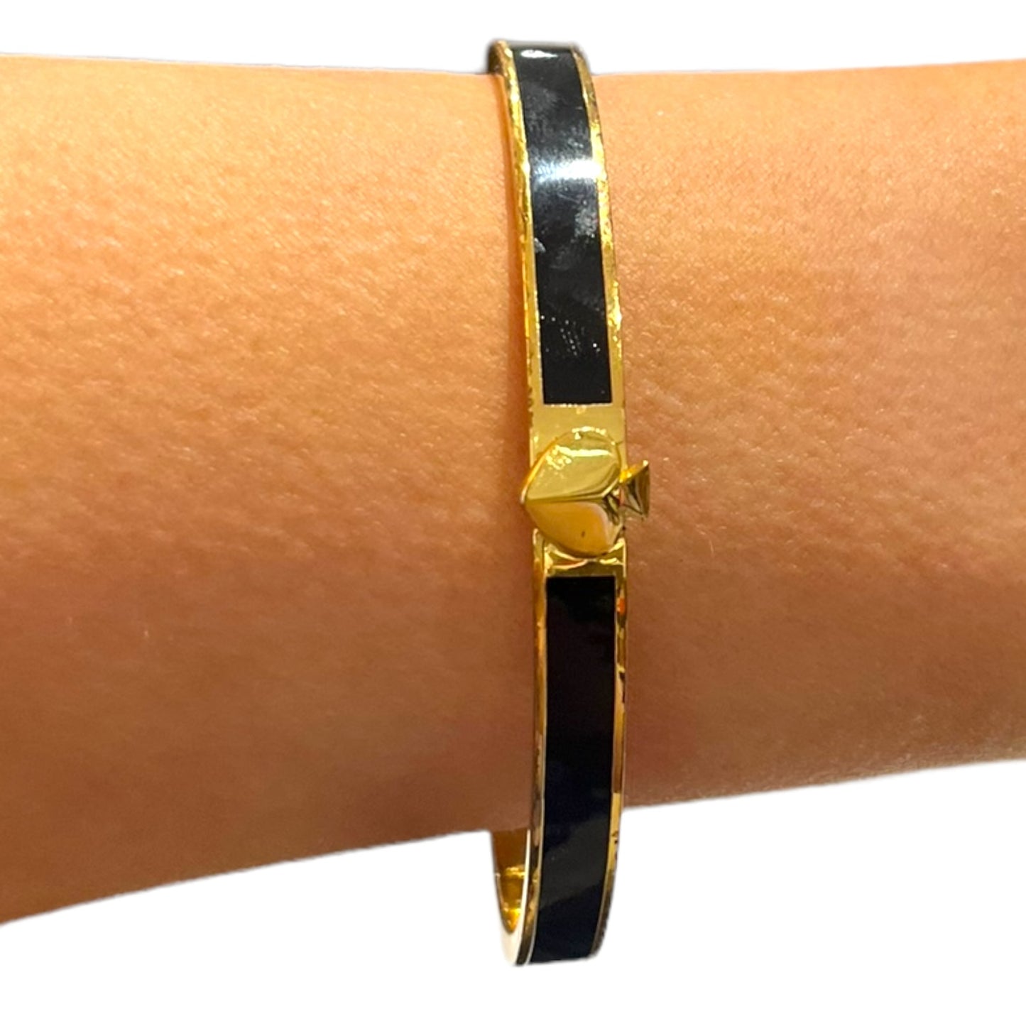 Kate Spade Black and Gold Bracelet