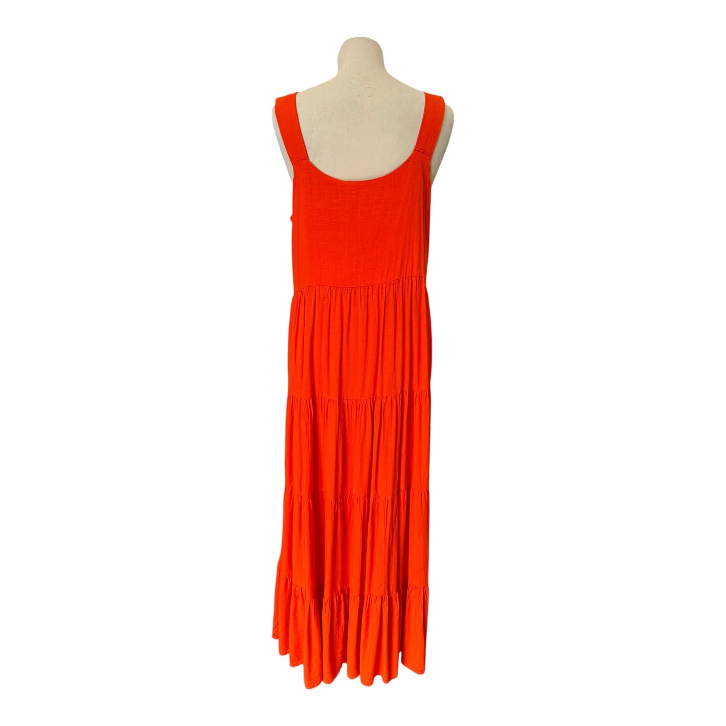 Mister Zimi Orange Maxi Dress - 14