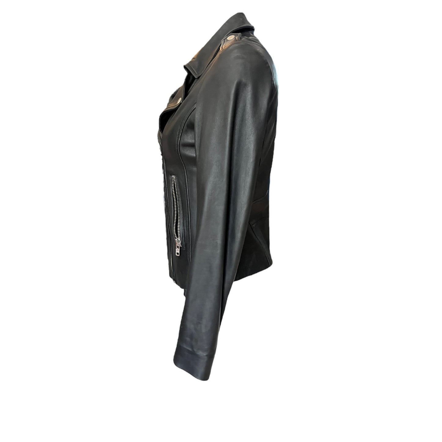 Reiss Black Leather Jacket