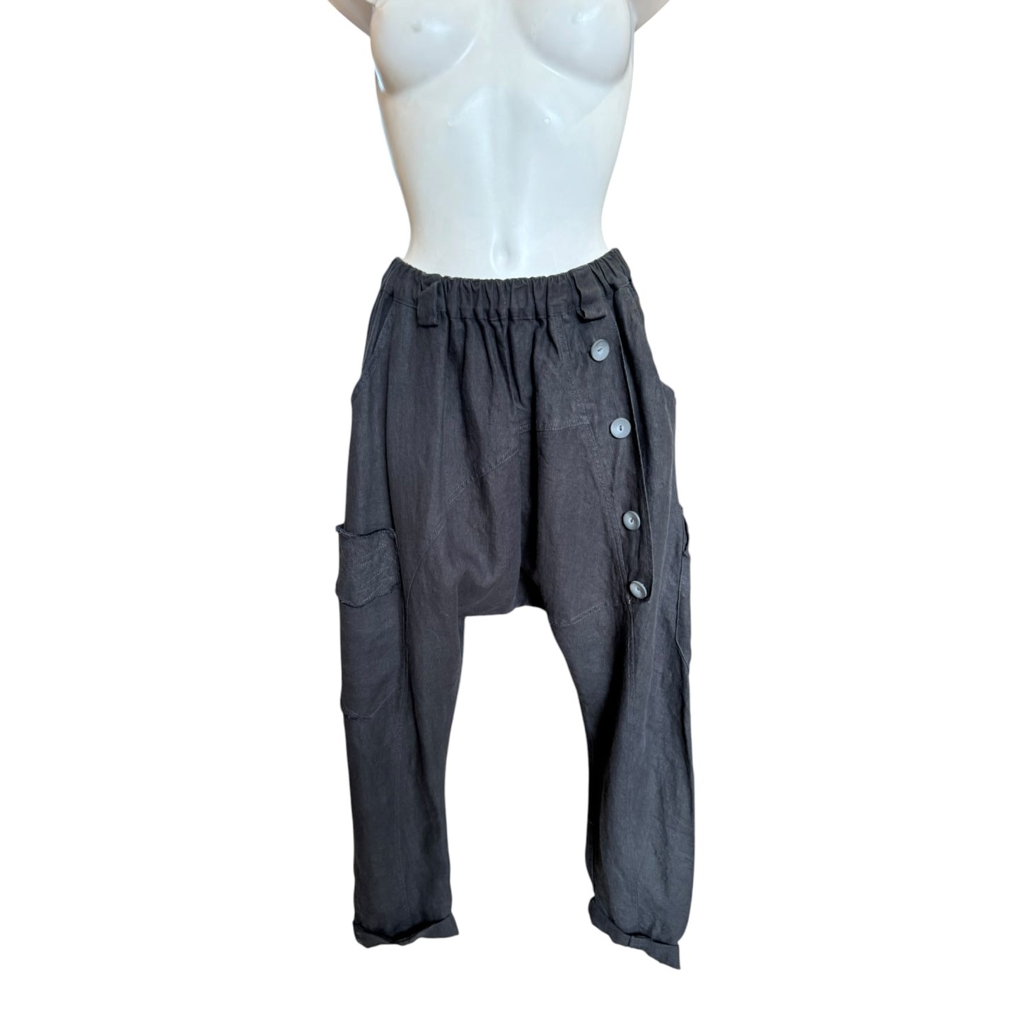 Mara Gibbuci Black Trousers - 14/16