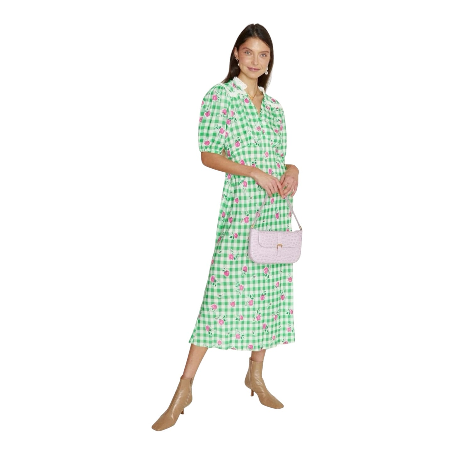 Rixo Gwen Dress - 14 - NEW