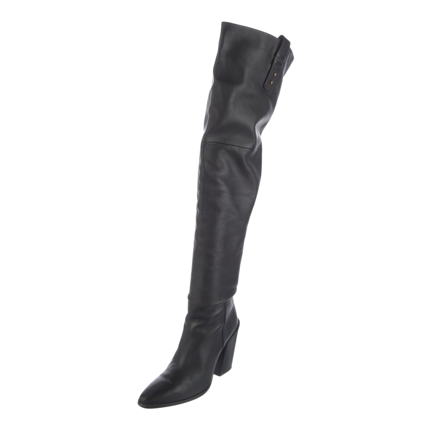Frame Over the Knee Leather Boots - 38/5