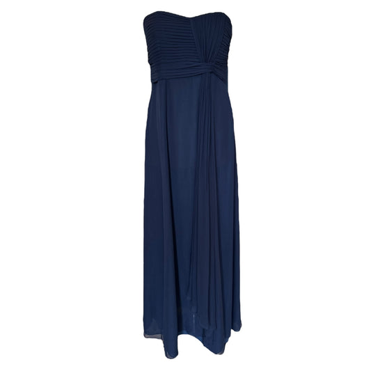 Coast Navy Strapless Dress - 10/12