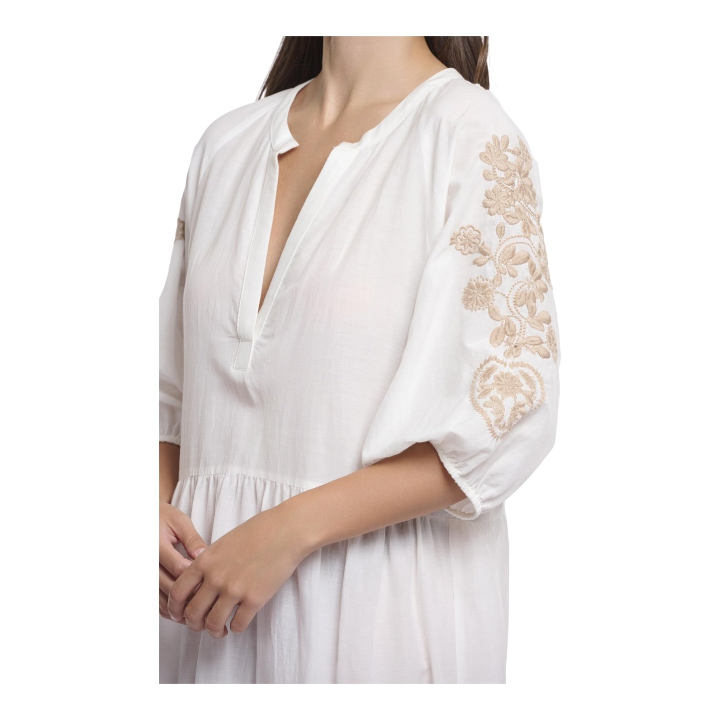 Rino & Pelle Alberta Maxi Dress Snow White - 10